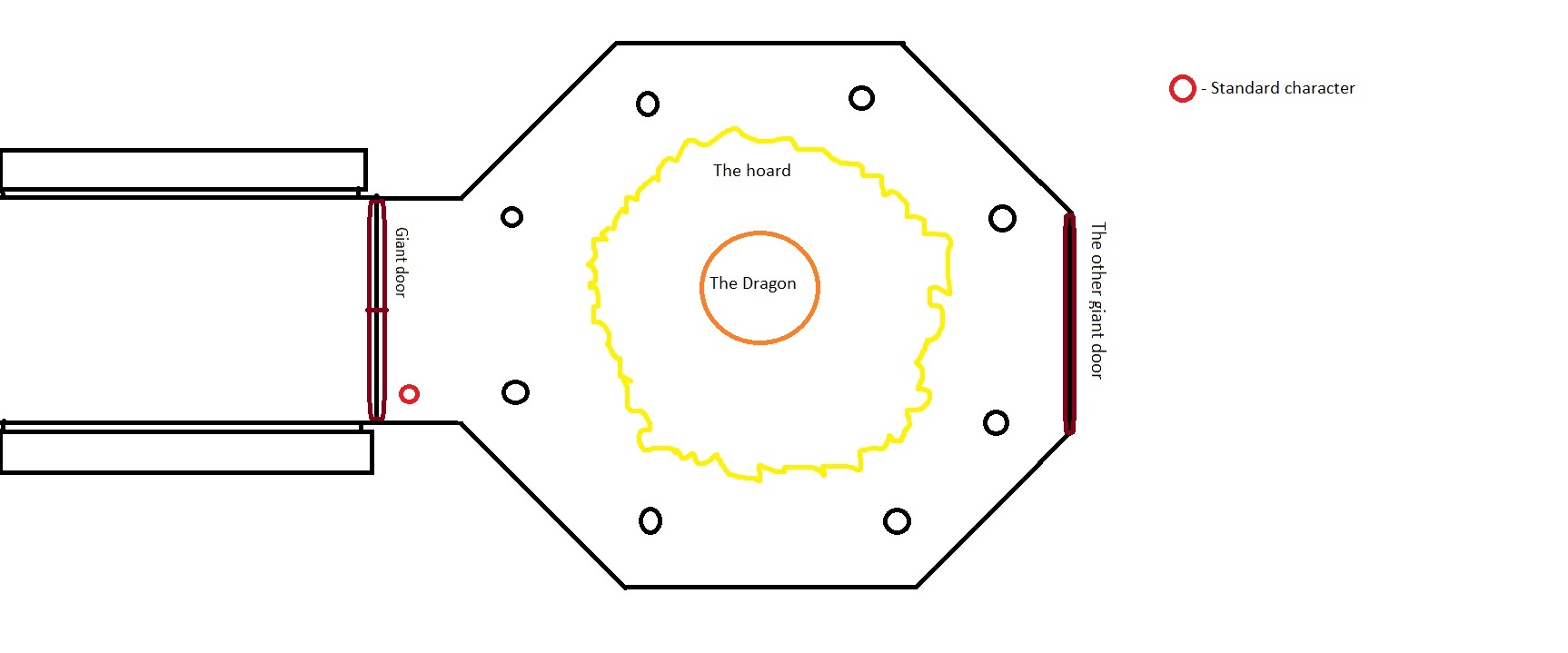 example of room with dragons hoard